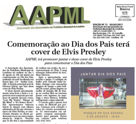 Edição 12 - Julho de 2017/