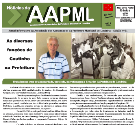 Edição 21 - Abril de 2018/