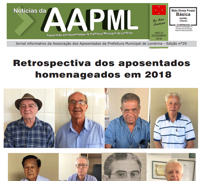 Edição 29 - Dezembro de 2018 /