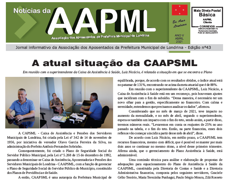 Edição 43 - 2021/